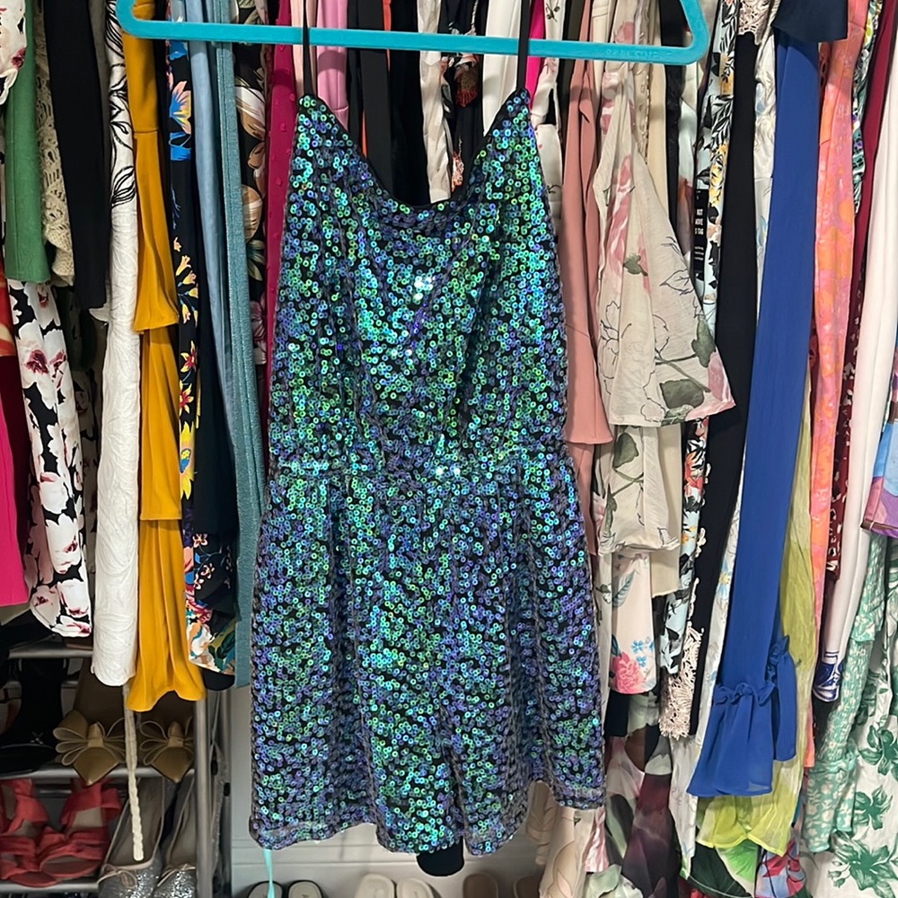 Sequin BCBG romper